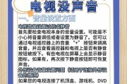 电视机声音异常的原因及解决方法（探究电视机声音不正常的常见问题及相应解决办法）
