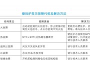 电脑板热水器不点火的原因及解决方法（探究电脑板热水器不点火的原因）