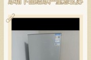 夏天冰箱结冰的原因解析（了解冰箱结冰的主要原因以及如何解决冰箱结冰问题）