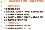 冰箱突然很响不制冷的原因及解决方法（探究冰箱突然响起噪音且无冷的根本原因及有效的应对措施）