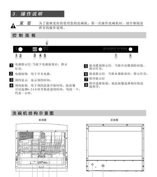 洗碗机侧身操作方法（简单易学）