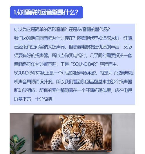电视隐藏音箱使用技巧是什么？