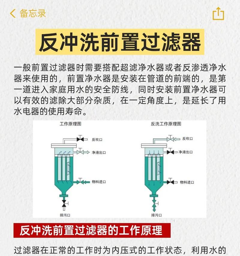 热水器通用过滤器的作用是什么？