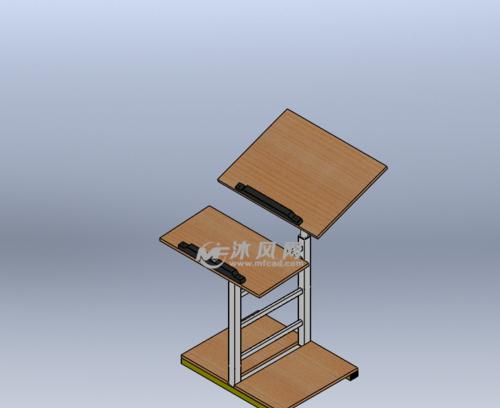 双层电脑桌设计图纸如何绘制？绘制图纸需要哪些工具？