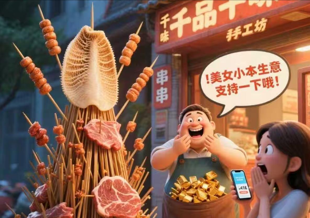 一个鸡爪10根签，美女吃四川串串花了418元，饭店曝光引网友狂喷
