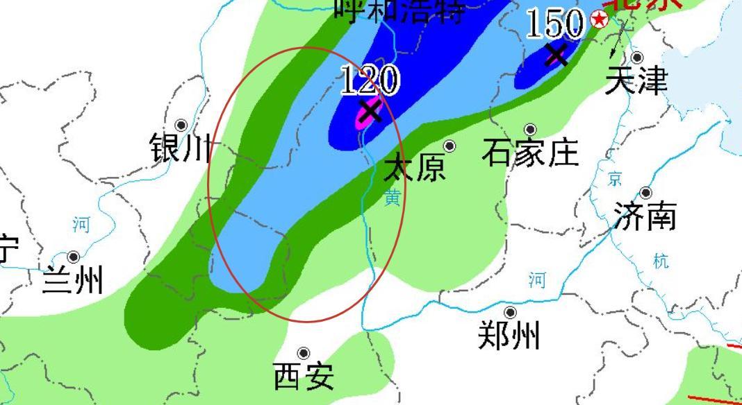陕西省7月26号天气，本轮降雨形势已确定，大雨暴雨分布如下