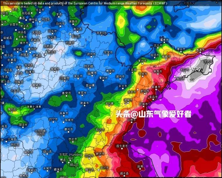 好消息！本月底山东降雨概率继续增大，台风残留低压北上送水！