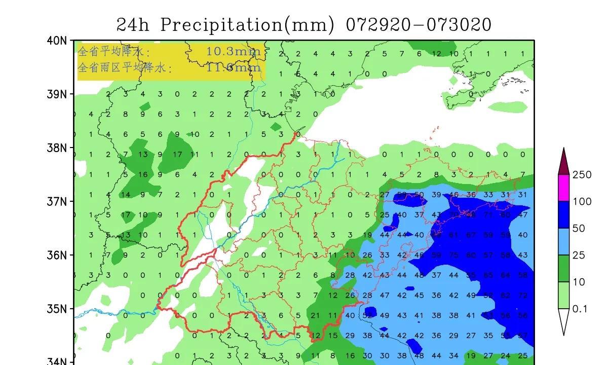 好消息！本月底山东降雨概率继续增大，台风残留低压北上送水！