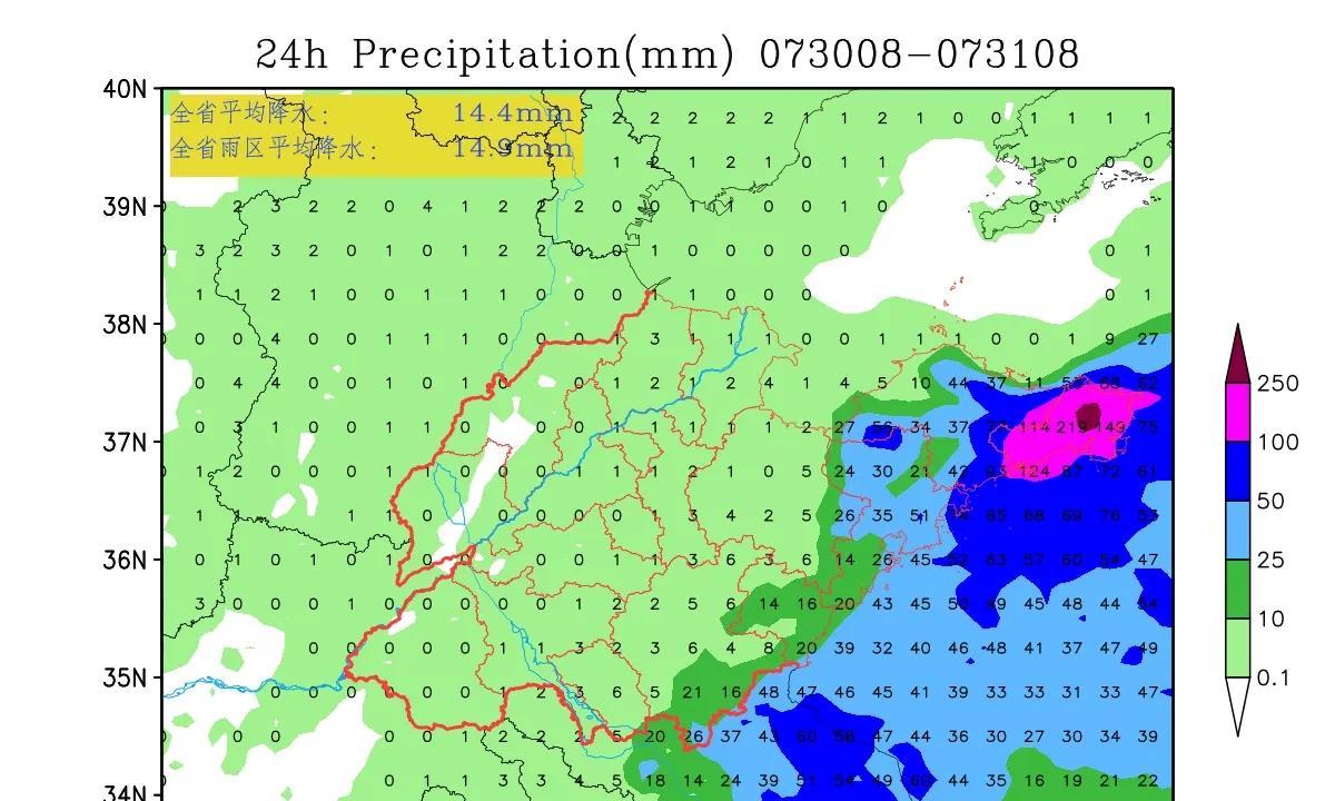 好消息！本月底山东降雨概率继续增大，台风残留低压北上送水！