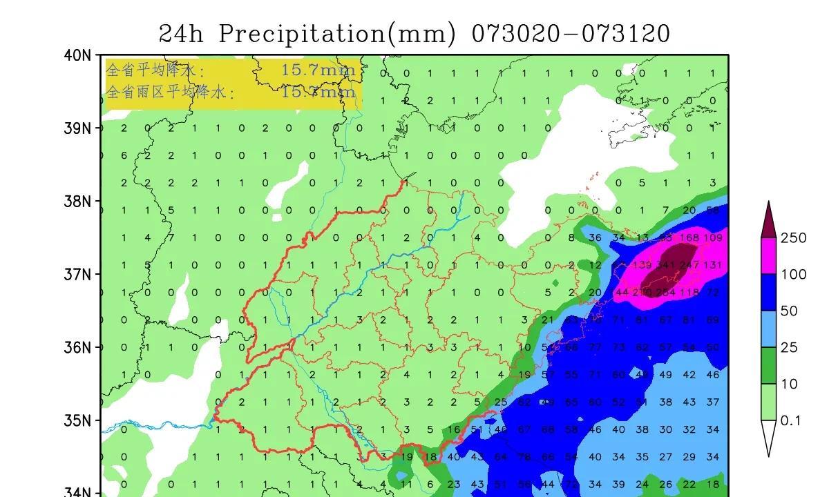好消息！本月底山东降雨概率继续增大，台风残留低压北上送水！