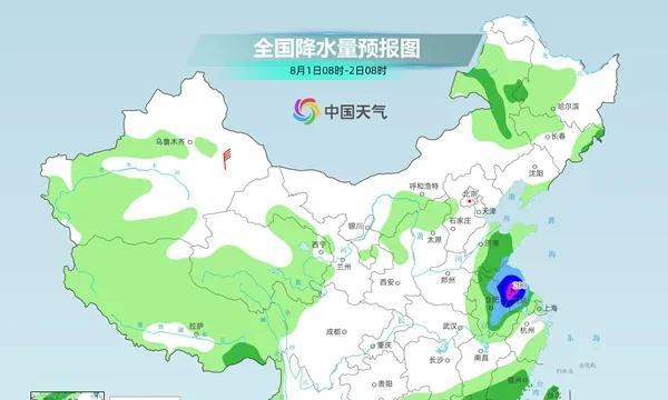 最新：本轮降雨中心已定，7月31~8月2日天气预报，具体分布如下