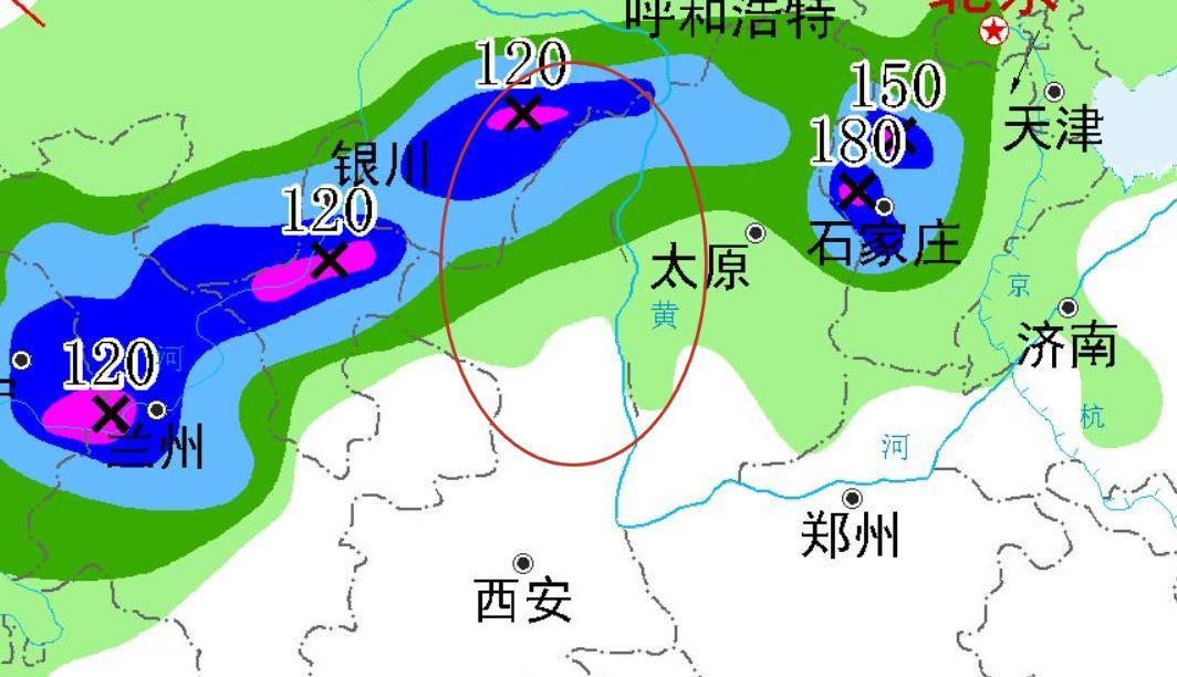 陕西省！明天8月4号，新一轮降雨中心已定，大雨暴雨分布如下！