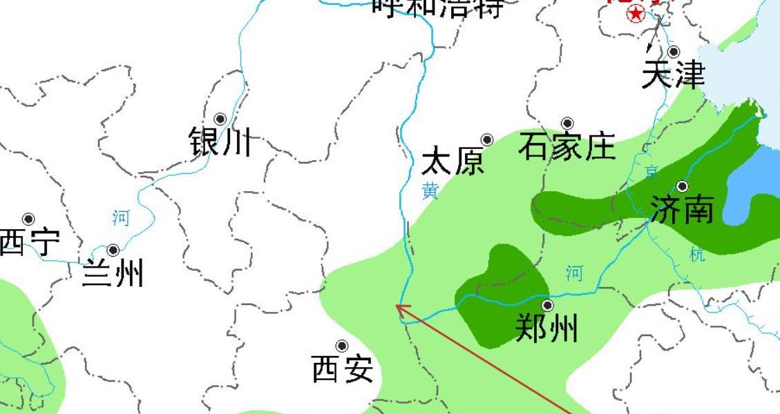 陕西省！明天8月4号，新一轮降雨中心已定，大雨暴雨分布如下！