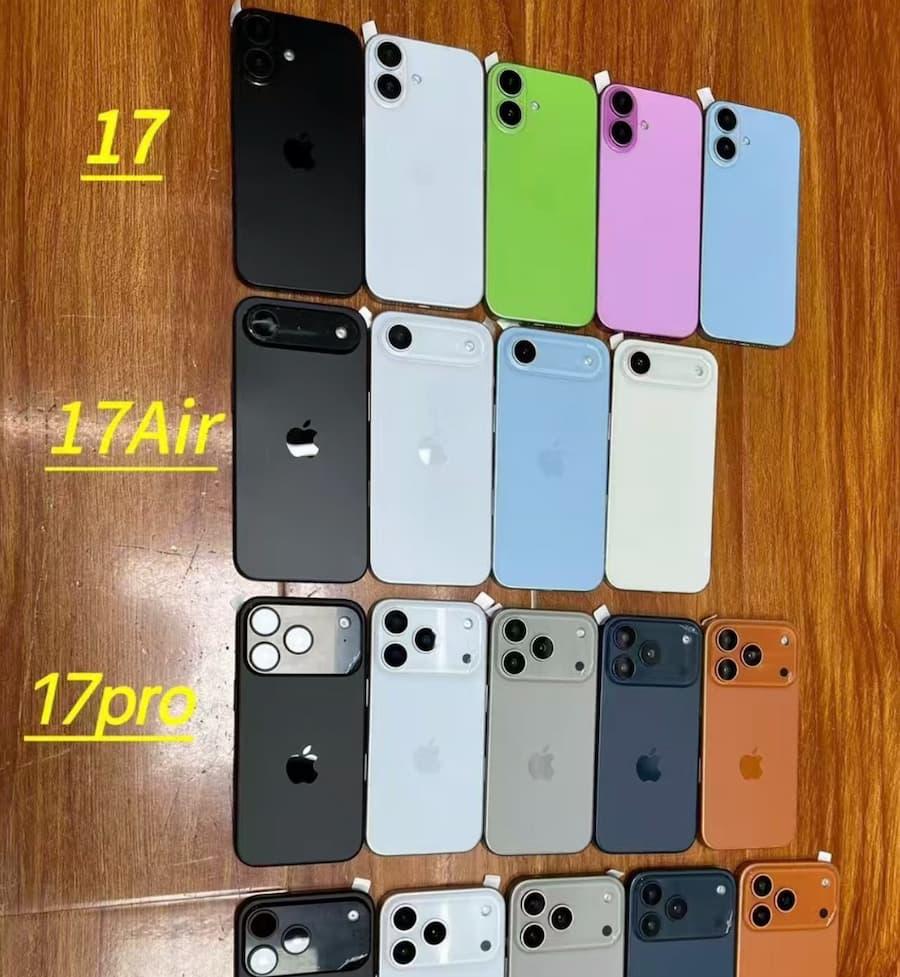 苹果iPhone17新颜色全面曝光！全系列10款新色