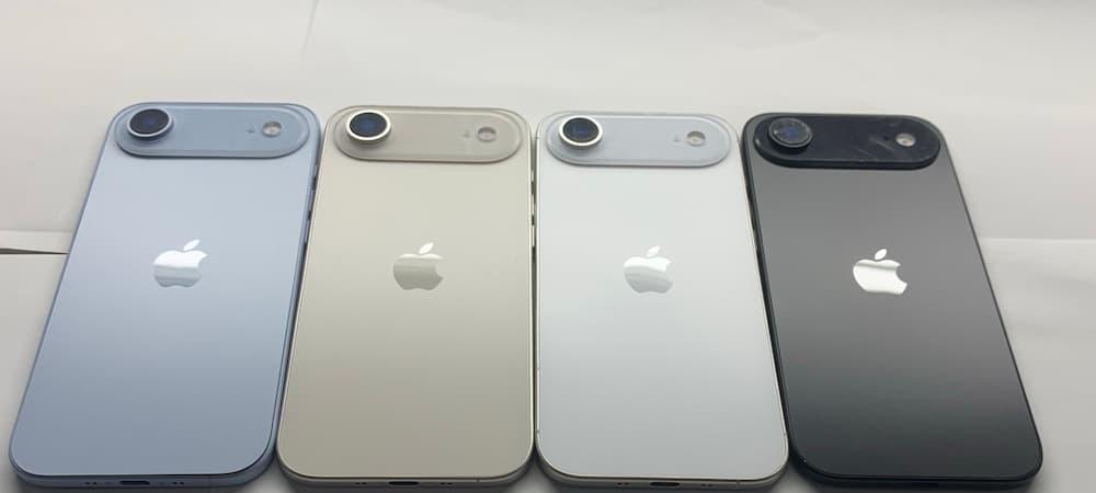 苹果iPhone17新颜色全面曝光！全系列10款新色