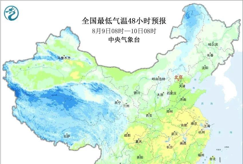黑龙江8-9日多地有雨，部分地区有强对流天气需防范