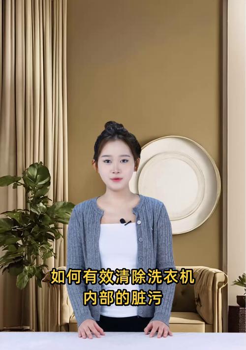 如何给洗衣机进行有效消毒（备齐这些物品，让你的洗衣机远离细菌侵袭）