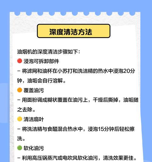 如何清洗侧壁式抽油烟机（简单易行的清洗方法与技巧）