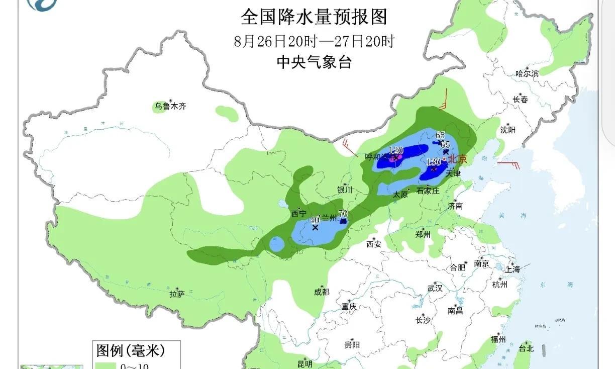 河北！大雨暴雨已在路上！具体分布在以下地区！未来三天天气变化
