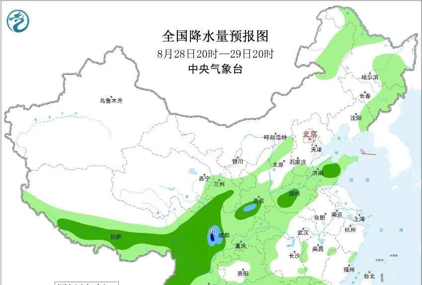 河北新一轮降雨中心已定！8月27日大雨暴雨锁定这些地方