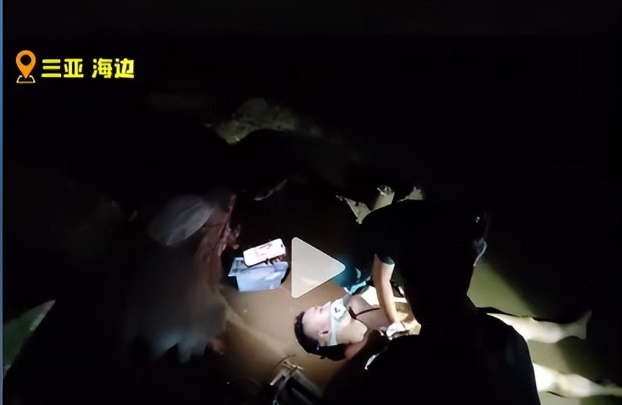 男子三亚溺亡后续，漂亮妻子崩溃大哭，女儿目睹全程，网友不同情