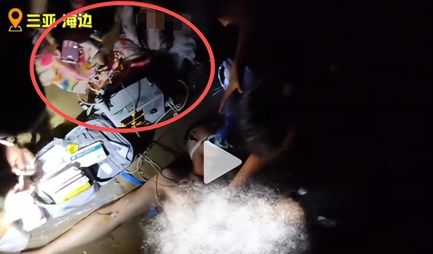 男子三亚溺亡后续，漂亮妻子崩溃大哭，女儿目睹全程，网友不同情
