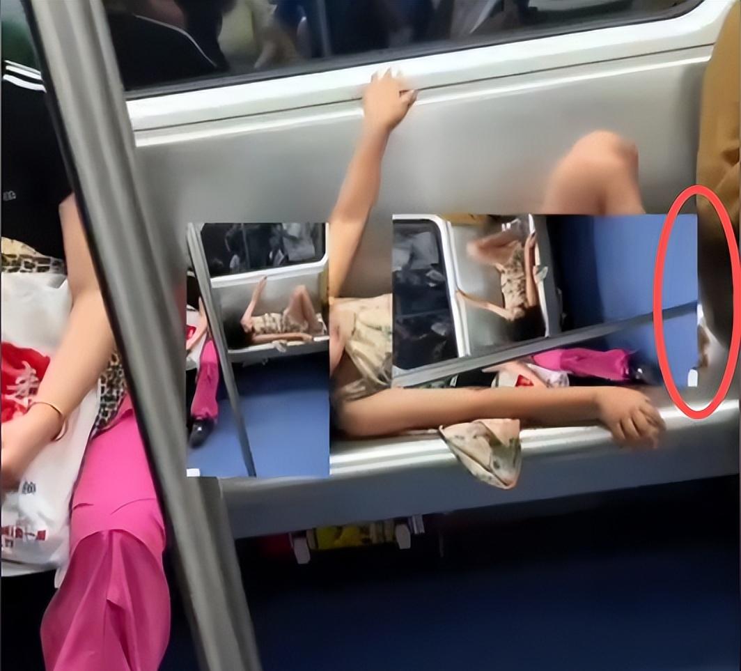 小孩地铁霸占仨座位后续！脱鞋踹人，家长不管，“地铁判官”出手