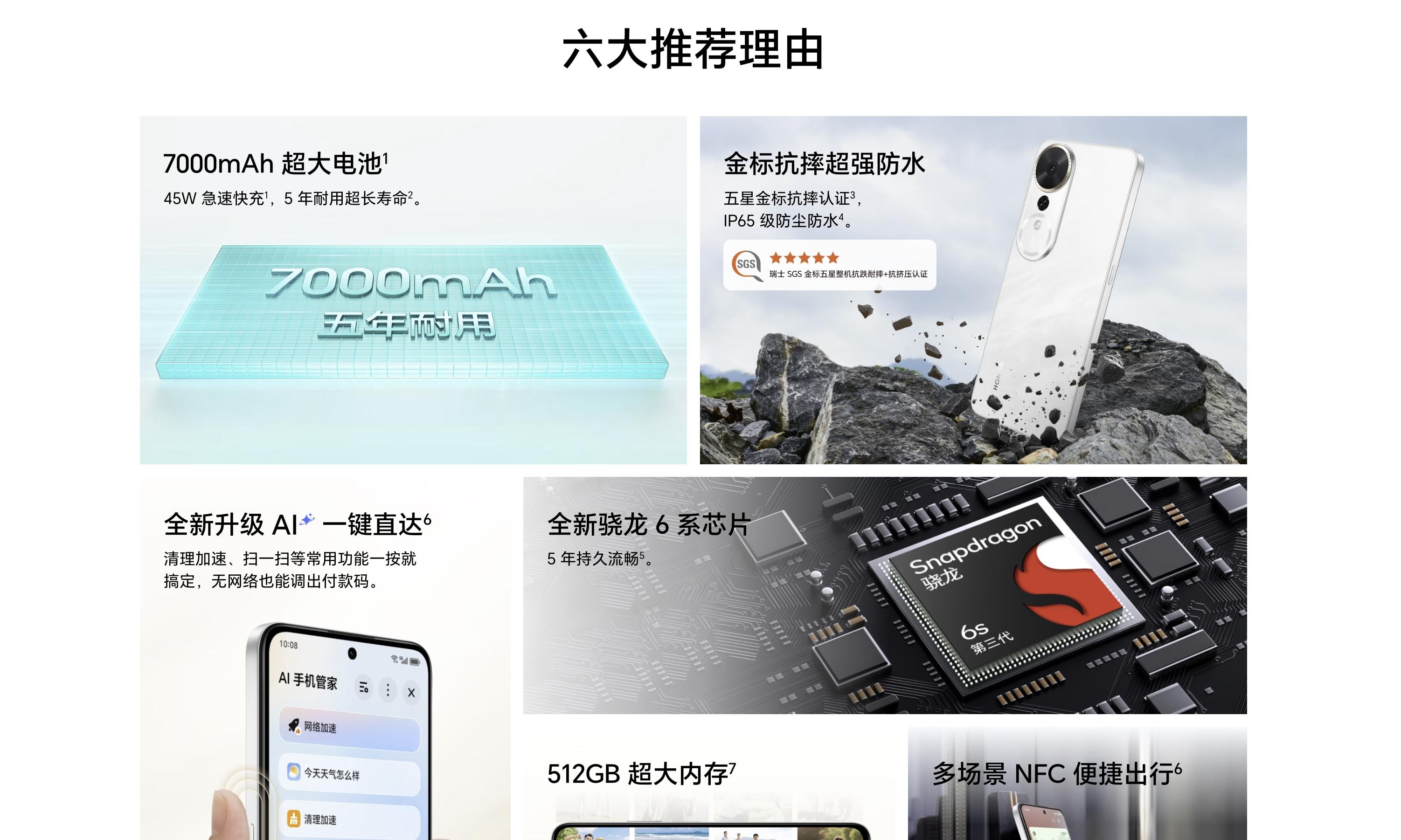 荣耀悄悄上架新机，7000mAh+NFC+LCD屏幕，12+256GB版1599元